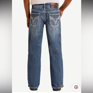 Kids' Straight-Leg Blue Jeans